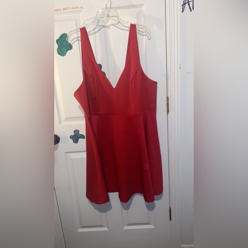 Red dress